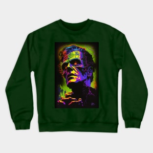 Frankie Flat Head - rockabilly 70's retro Crewneck Sweatshirt